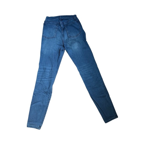 WeWoreWhat Classic Blue Women's Skinny Jeans | Straight Pants| We Wore What | 27 - Picture 2 of 4